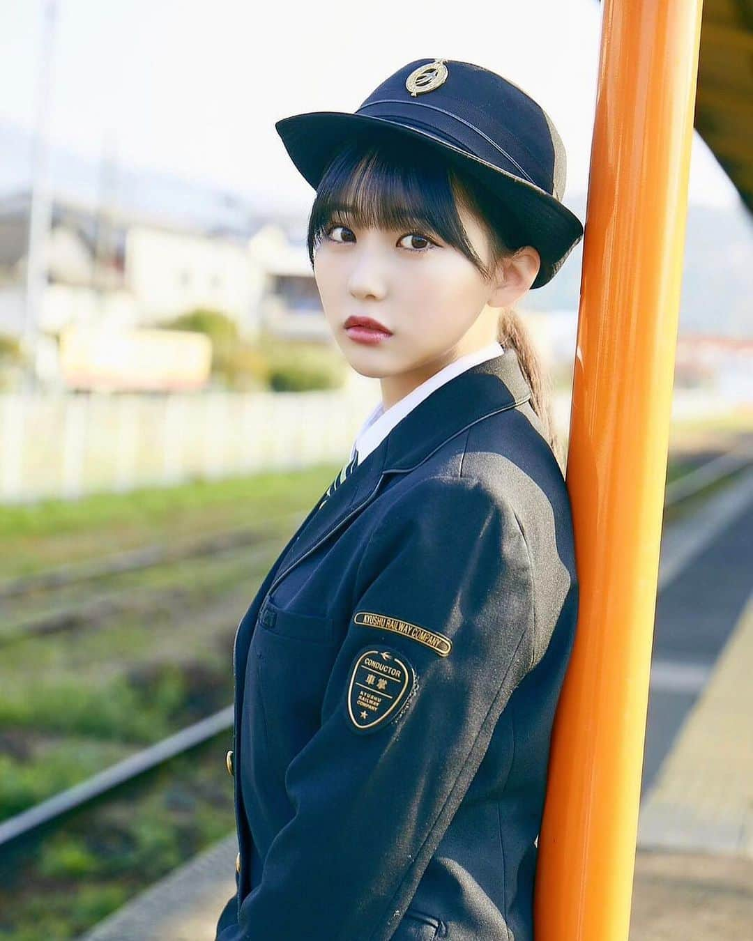 田中美久さんのインスタグラム写真 - (田中美久Instagram)「💚🚆  #HKT48 #JR #jr九州 #写真 #つばめ選抜　#田中美久  改めて、センター嬉しいです…！ 嬉しい報告が出来るのもいつも応援してくださる皆さんのおかげです😌まだまだ頑張ります💪」5月21日 17時39分 - mikumonmon_48