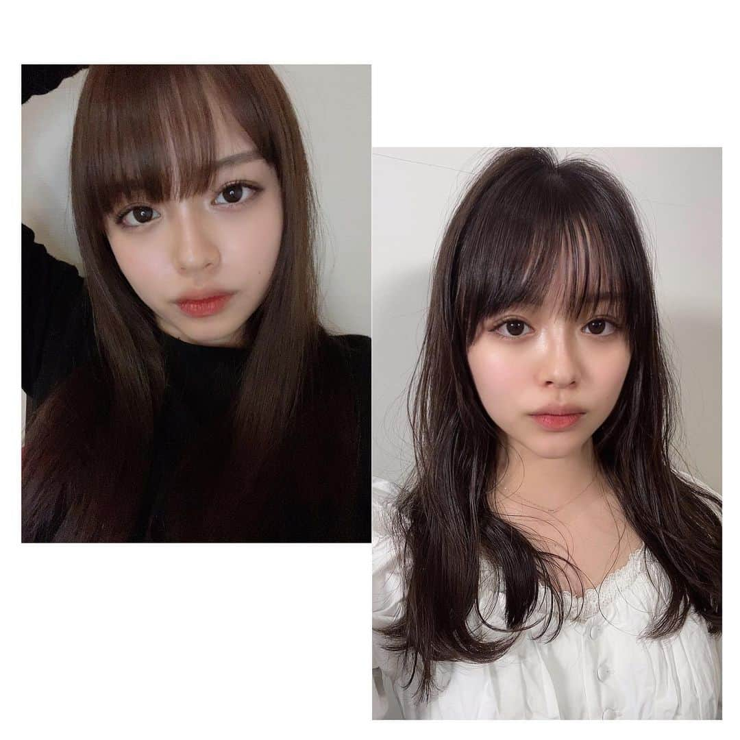 渡邉鈴音さんのインスタグラム写真 - (渡邉鈴音Instagram)「#ヒルナンデス 【神カット💇‍♀️】 ありがとうございました✨ #beforeafter  ・ 髪型でこんなにも印象が変わり、これから色々な活動の幅を広げていけるように私らしく頑張っていきたいと思います！ 暖かいメッセージコメントありがとうございます💌全部見てます😳 ・ SHEA💇‍♀️【坂狩さん】大人ゆるふあパーマ（プリカール）素敵な髪型にしていただき本当にありがとうございました✨ @shea_sakagari さん ・ ・ #神カット #パーマ  #イメチェン ＃イメチェンパーマ」5月21日 18時12分 - rinne_watanabe