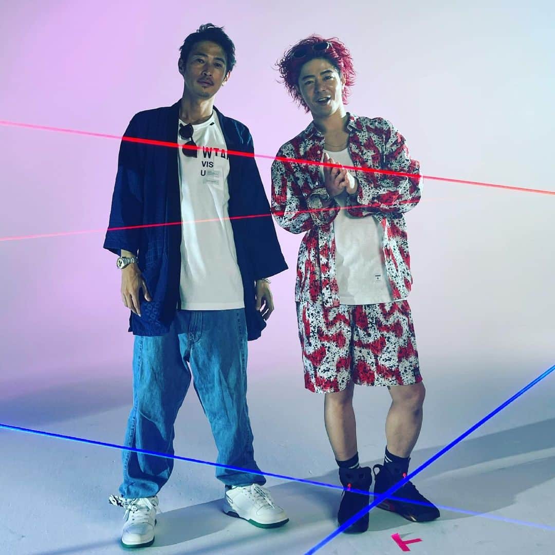 窪塚洋介のインスタグラム：「"OCEAN TOKYO" 高木と✌️ 仕事かな？遊びかな？」