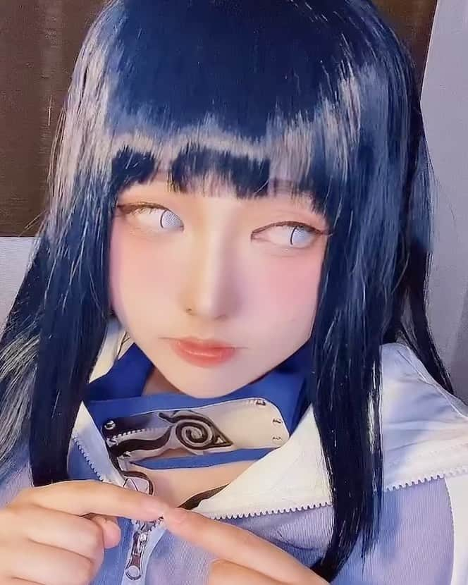 あまにのインスタグラム：「ナルトくん呼びって可愛いよね🥲💕 ・ ・ ・ #cosplay #hinata #cosplayersofinstagram #コスプレ #cosplayer #narutocosplay #日向ヒナタ  #ナルト #naruto #hinatahyuga #anime #ヒナタ # #japanesegirl  #animegirl  #火影忍者 #角色扮演 #hinatacosplay」