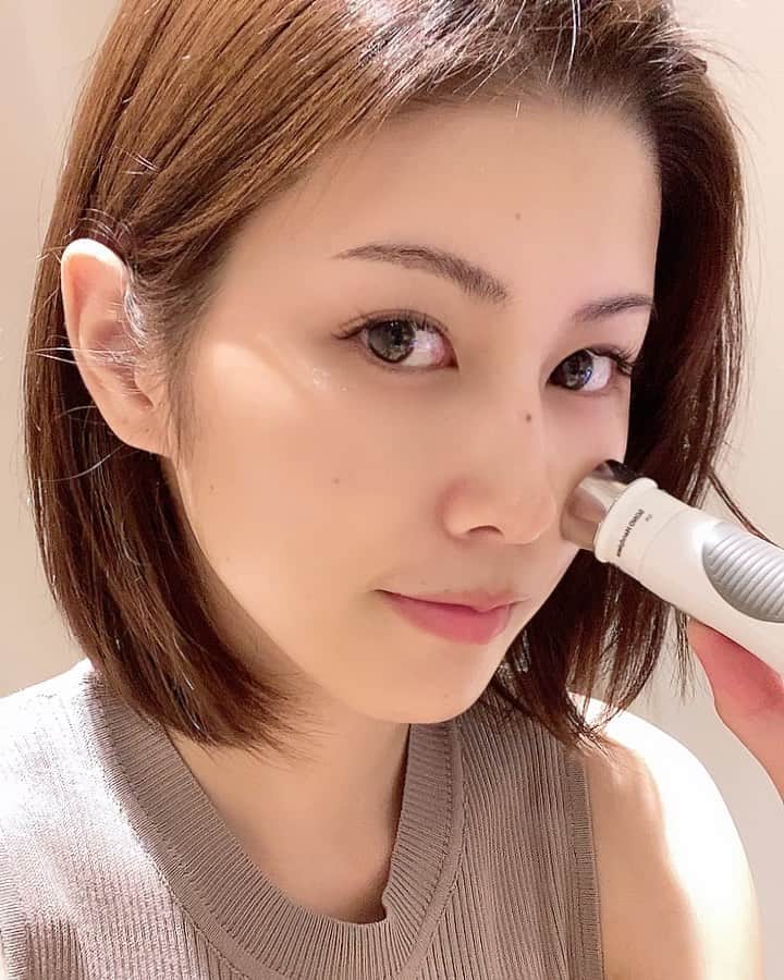 美乃すずめのインスタグラム：「＊ #ハダラウンジ 行き出してからお肌の調子がとっても良いです✨ 月４回お肌のコンディションに合わせていろいろなメニューから選べるのが嬉しい💗 【ハイフ、マッサージピール、毛穴洗浄、美容液導入、美容注射】 毎日飲む内服薬まで❗️」