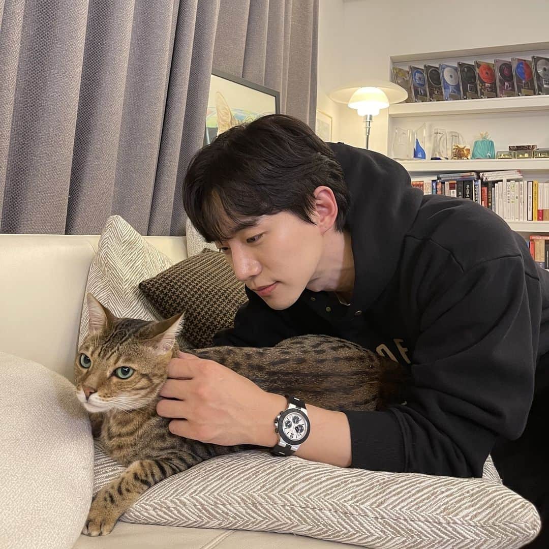ジュノ のインスタグラム：「what a lovely son」