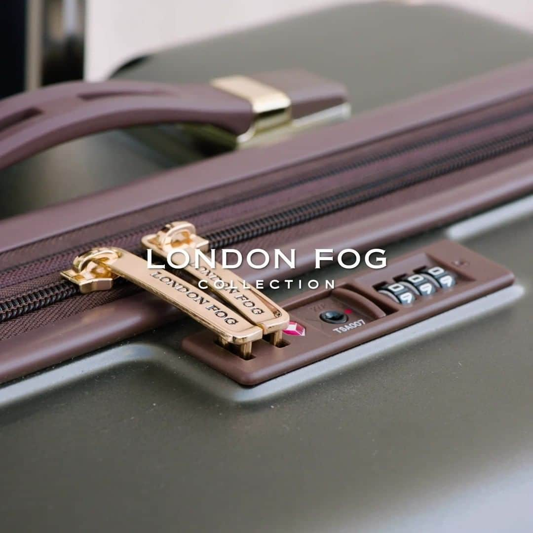 ロンドンフォグのインスタグラム：「Travel with luggage you trust. Shop the collection at Macys.com」