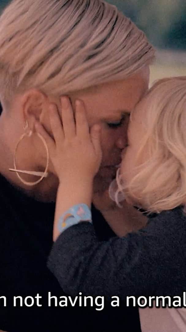 P!nk（ピンク）のインスタグラム：「Ahhhh it’s finally here!!! My new documentary is now streaming on @amazonprimevideo 💖 I hope it makes you smile and maybe even laugh, or at the very least – enjoy the live music! XOXO」
