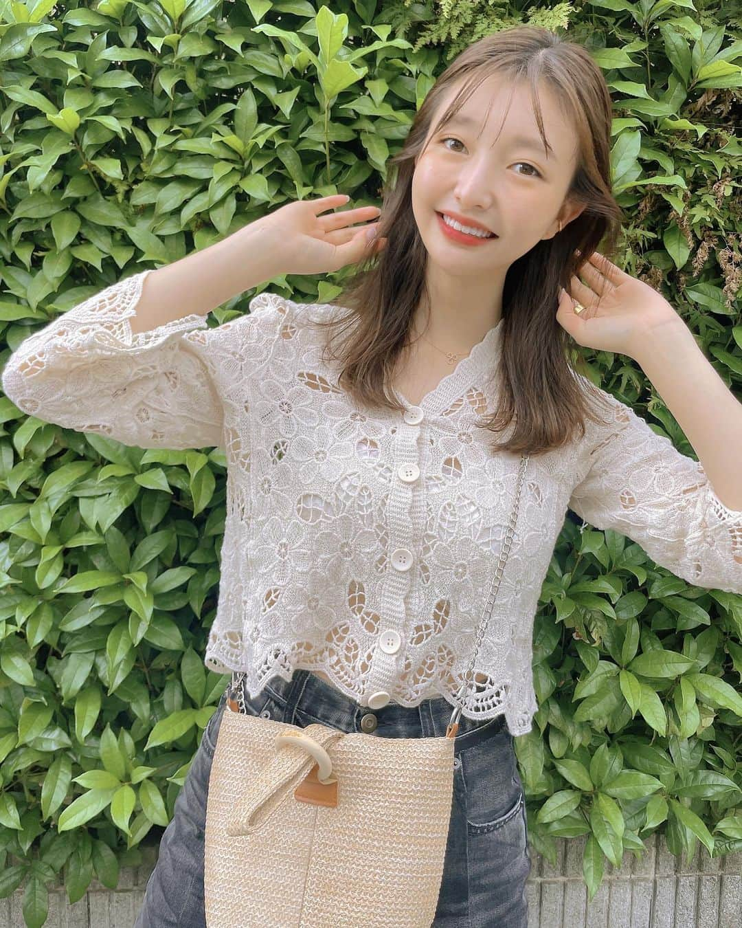 橋本萌花さんのインスタグラム写真 - (橋本萌花Instagram)「本日☺︎ 少し肌寒いなぁ」5月22日 10時06分 - moca.gram