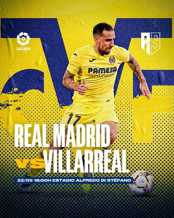 フランシスコ・アルカセルのインスタグラム：「🟡 Ready for kick-off ➡️ #RealMadridVillarreal」