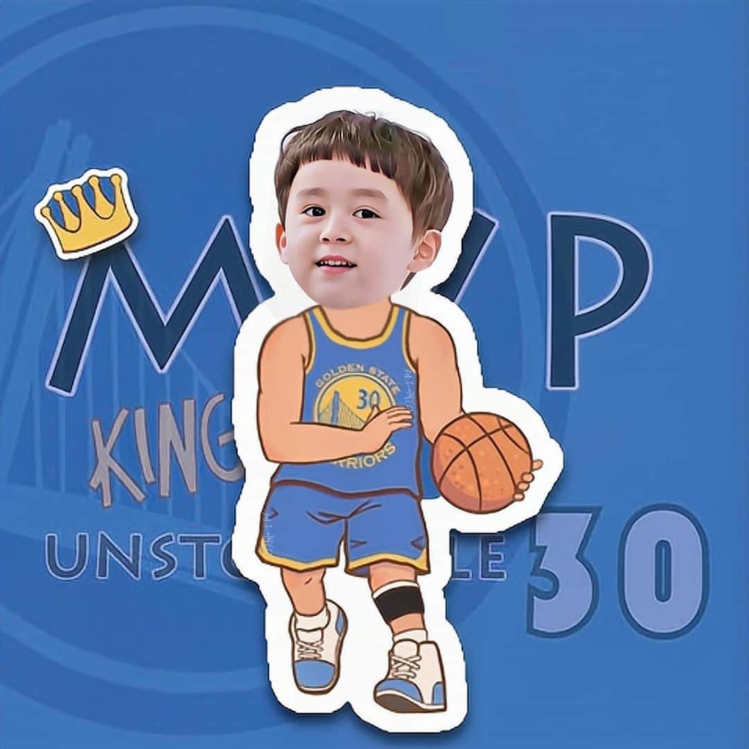 サム・ハミントンのインスタグラム：「Thats my mvp! 나의 mvp」