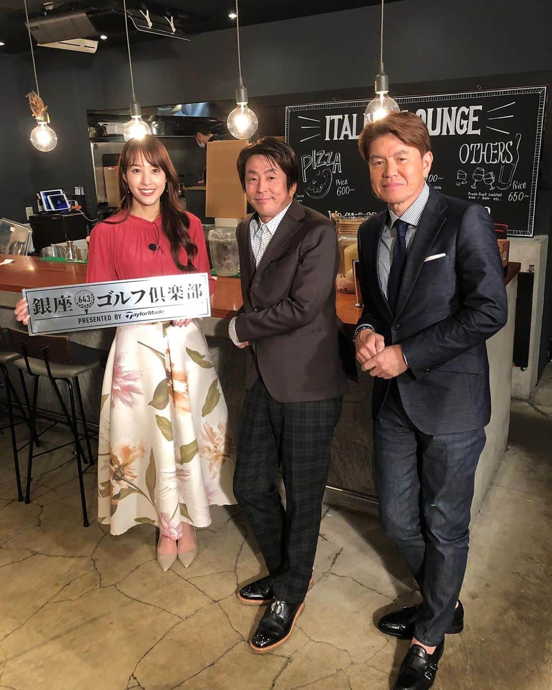 鷲見玲奈さんのインスタグラム写真 - (鷲見玲奈Instagram)「. 本日よる8時から放送の「銀座ゴルフ倶楽部」。  第2回のゲストは堀内健さんです！  ゴルフ歴25年、ラウンドは年間50回以上。 今人生で一番ゴルフにハマっているというホリケンさんの"ゴルフする1日"を見ていきます✨  #銀座ゴルフ倶楽部」5月23日 13時36分 - sumi__reina