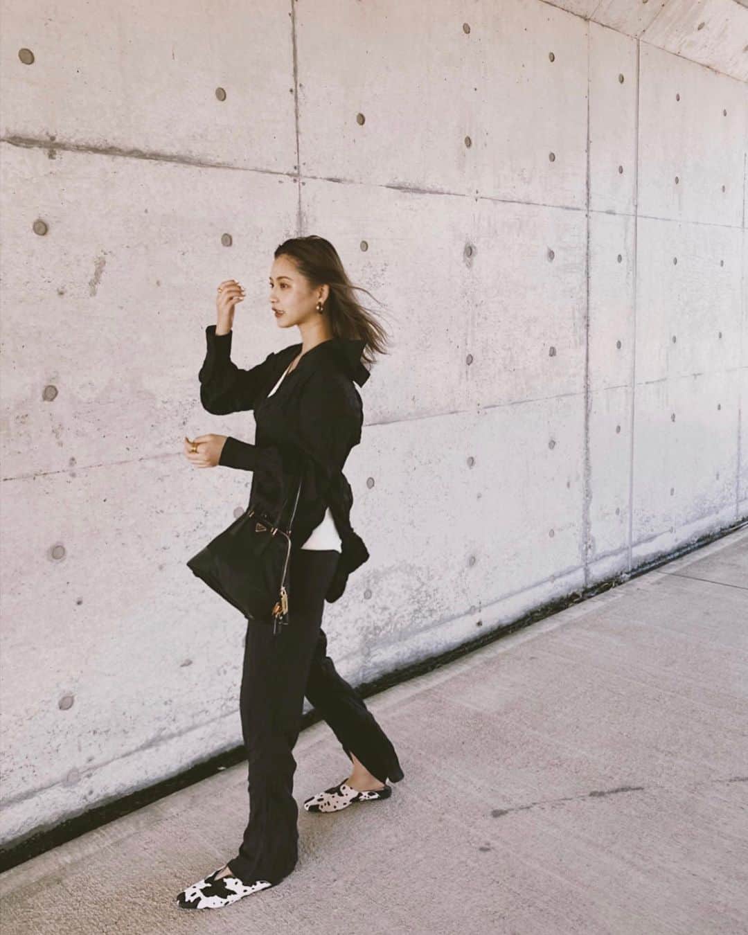 杉本美穂さんのインスタグラム写真 - (杉本美穂Instagram)「all black🖤 Rustalのセットアップかわいっ #rustal #ラスタル」5月23日 20時45分 - sgmt_miho