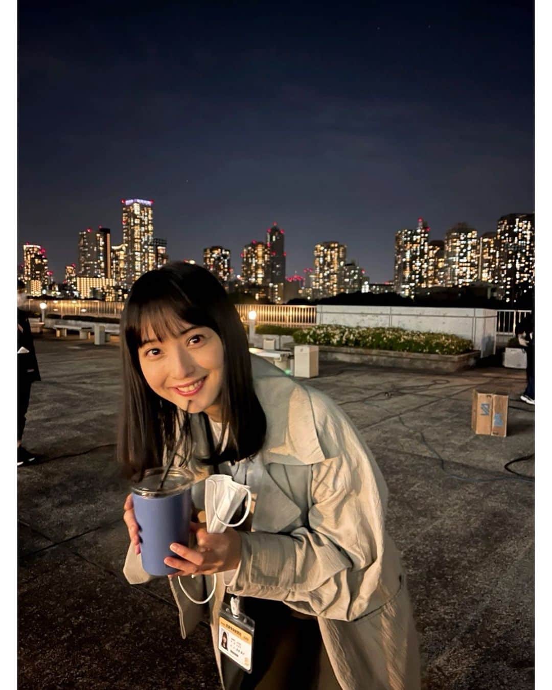 のインスタグラム：「夜景💫  #白い濁流」