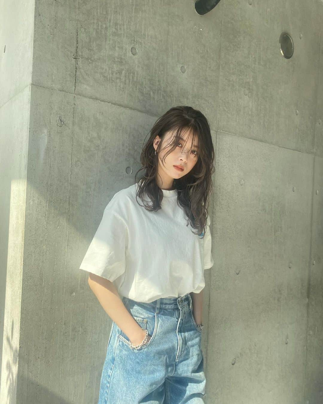 馬場一馬のインスタグラム：「@fumika_baba  先日の @nonno_magazine 撮影のoff shot‼︎‼︎ #馬場ふみか」