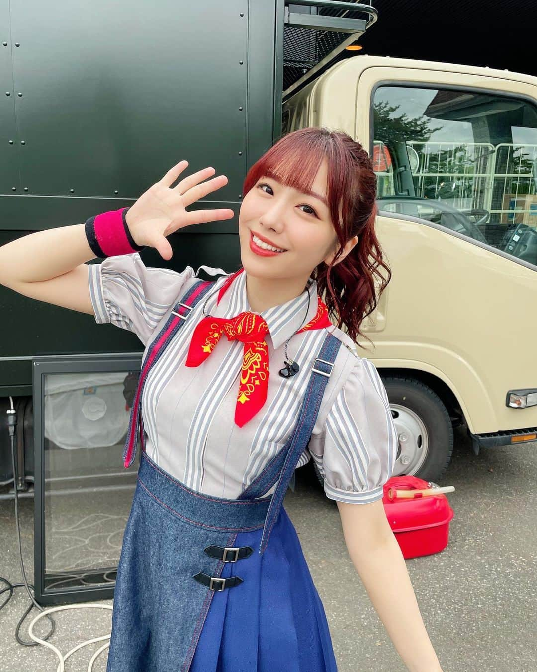 愛美さんのインスタグラム写真 - (愛美Instagram)「#imas_ml_7th_day1 衣装✨ #imas_ml #imas #ootd」5月24日 15時23分 - aimin_official