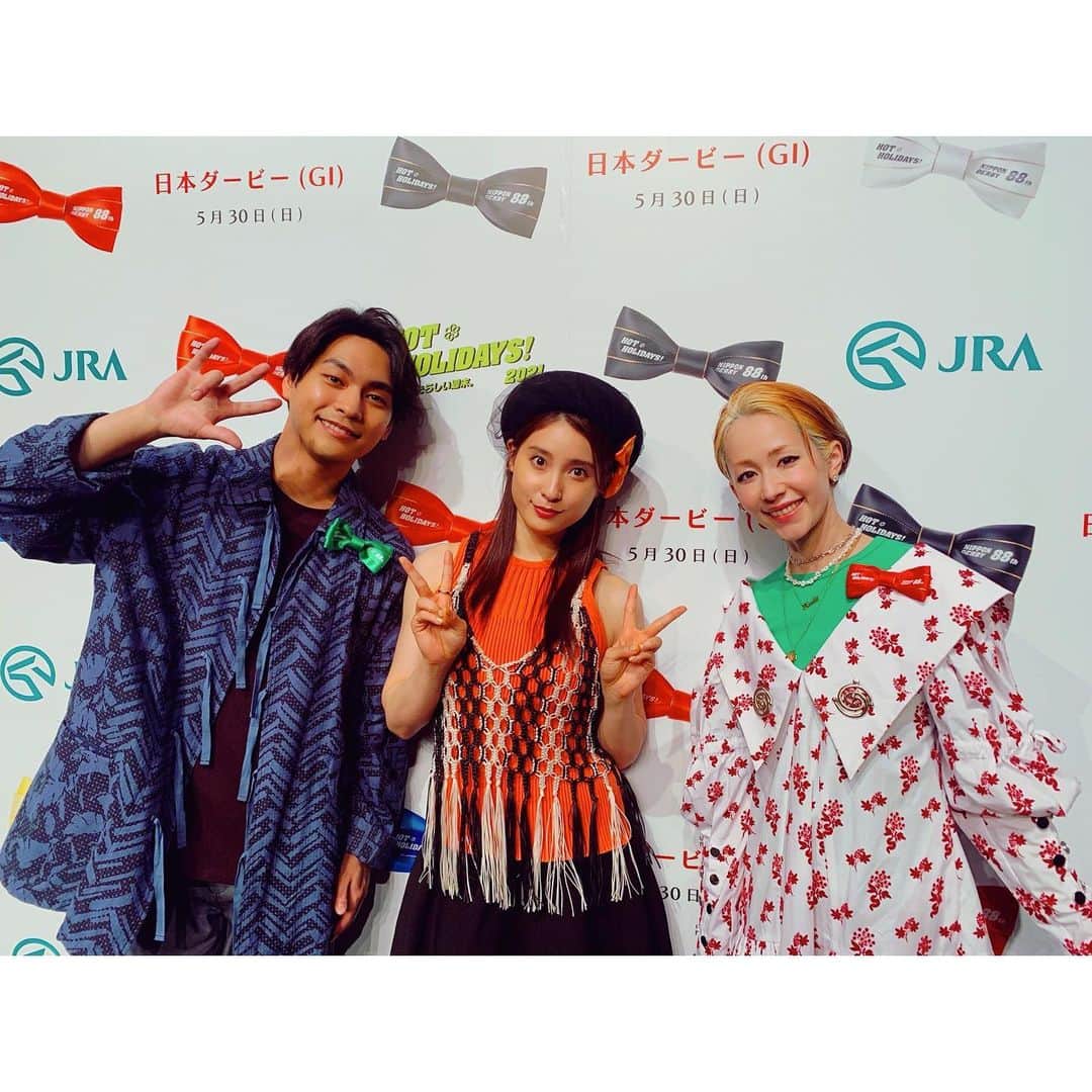 木村カエラさんのインスタグラム写真 - (木村カエラInstagram)「JRA・第88回日本ダービー発表会に参加して参りました。 柳楽さん、たおちゃんと❤️  #JRA #日本ダービー」5月25日 20時35分 - kaela_official