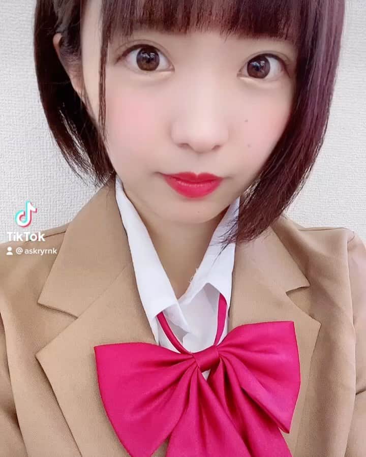 朝倉ゆりのインスタグラム：「えへっ⁄(⁄ ⁄•⁄ω⁄•⁄ ⁄)⁄ ． ． ． ． #エラバレシ #アイドル #TikTok #朝倉ゆり #ちょうどEカップ #制服 #cosplay #schoolcostume #costume #cute #model #idol #gravure #그라비아 #아이돌 #모델 #扎心了 #예뻐요 #可愛 #晚上好 #早上好 #求关注」