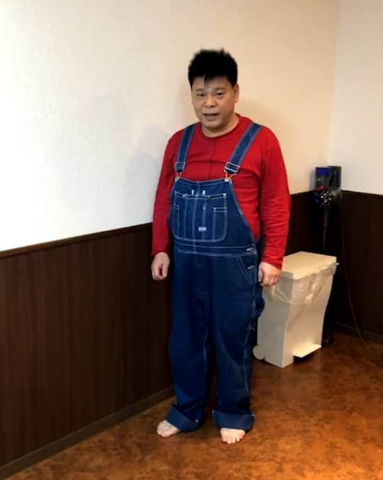 ジミー大西のインスタグラム：「スーパーマリオ」