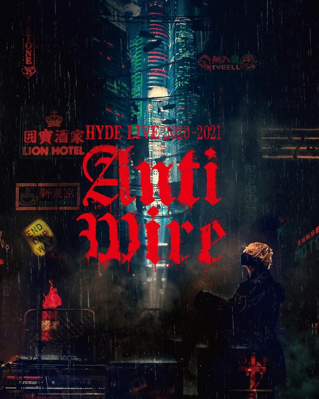 Hydeのインスタグラム：「NOW ON SALE!  #HYDE #HYDELIVE #ANTIWIRE」