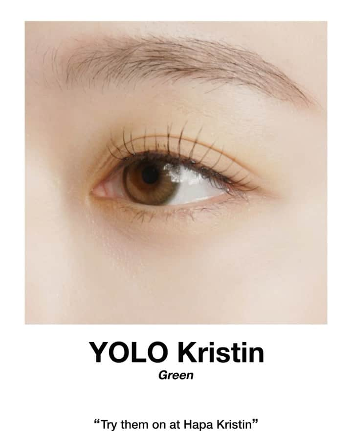 キム・エラン・クロエのインスタグラム：「⚡️Last day⚡️  1. YOLO Kristin's Special Price 10% off  2. YOLO Kristin + 1 other lens 10% off for both  3. Order 3 lenses: 15% off on whole order + Block Kristin  4. Order 4 or more: 15% off + Block Kristin + Lens Case + Lens Solution   Last chance to get the deal before it's gone!   www.hapakristin.com」