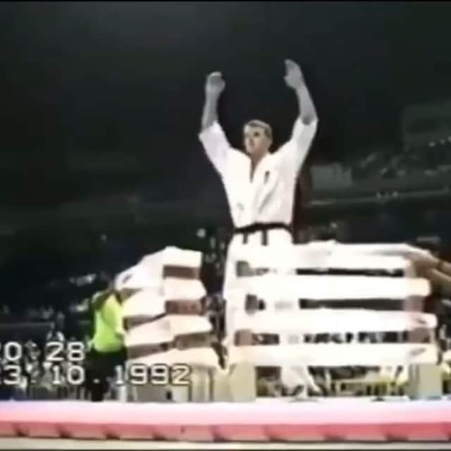 ドルフ・ラングレンのインスタグラム：「The crazy things we do when we’re young and unbreakable...Kyokushin - The Strongest Karate」