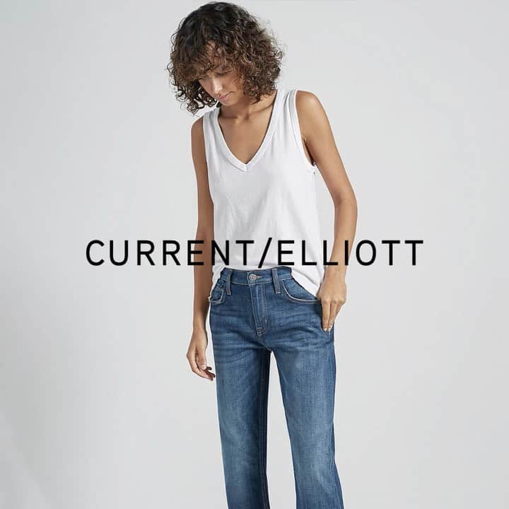 カレントエリオットのインスタグラム：「off-duty to on-duty to off-duty again kind of denim」