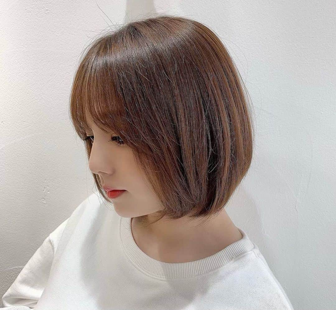 篠崎愛さんのインスタグラム写真 - (篠崎愛Instagram)「さらに切りました💇‍♀️✨ #明治神宮前 #Lewin」5月27日 18時59分 - shinopp._.ai