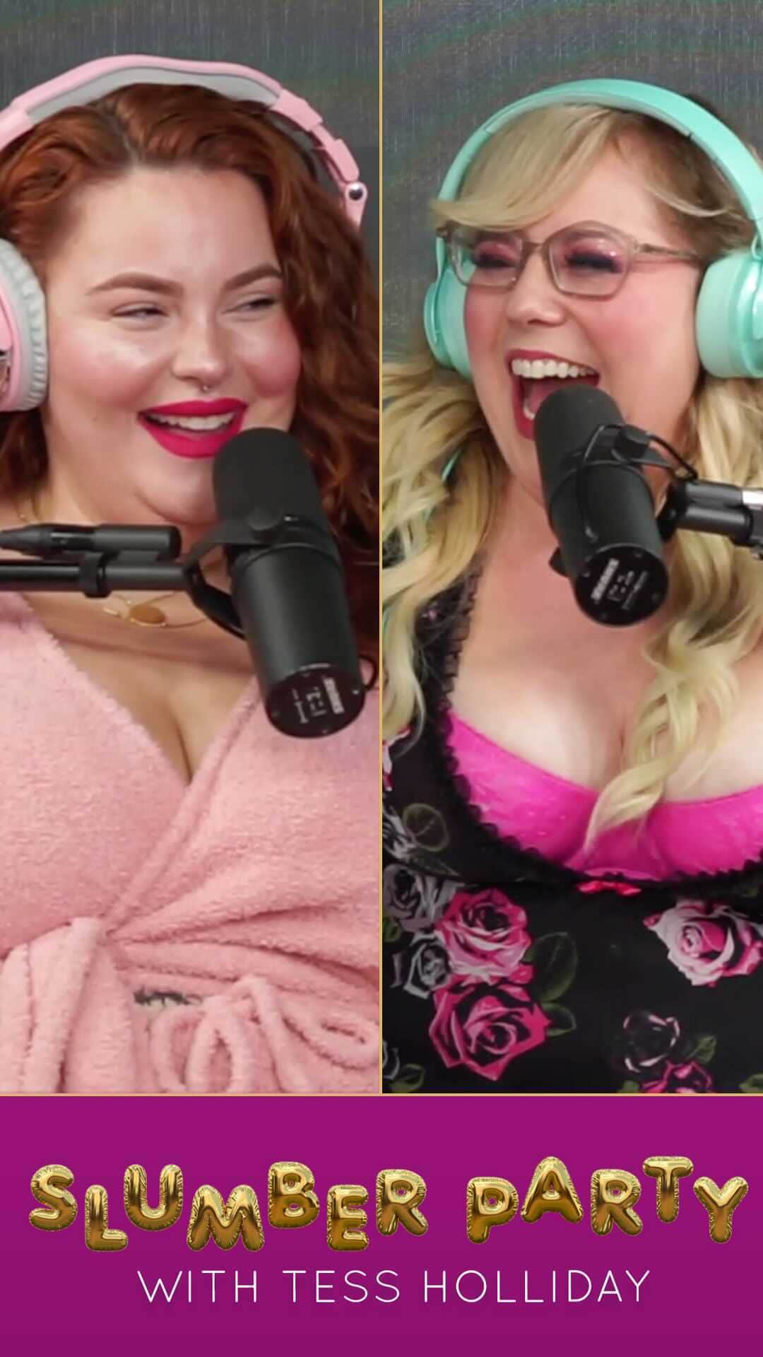 テス・ホリデーのインスタグラム：「I had such an incredible time meeting and getting to know my grandpas fav TV queen @kirstenvangsness, AKA Penelope Garcia, on this week’s episode of @slumberpartywithtess. It’s not every day that I get to hang out with another queer, body positive femme who really gets what it means to pave your own way in the entertainment industry—AND she picked the perfect drink for me, god I love a good pickle 🙃😂 I can’t wait to check out her distillery, @blinkingowl, now that more of us are vaccinated! 🥃 Listen to this week’s episode of #SlumberPartyPod now at the link in my bio! 🥰」