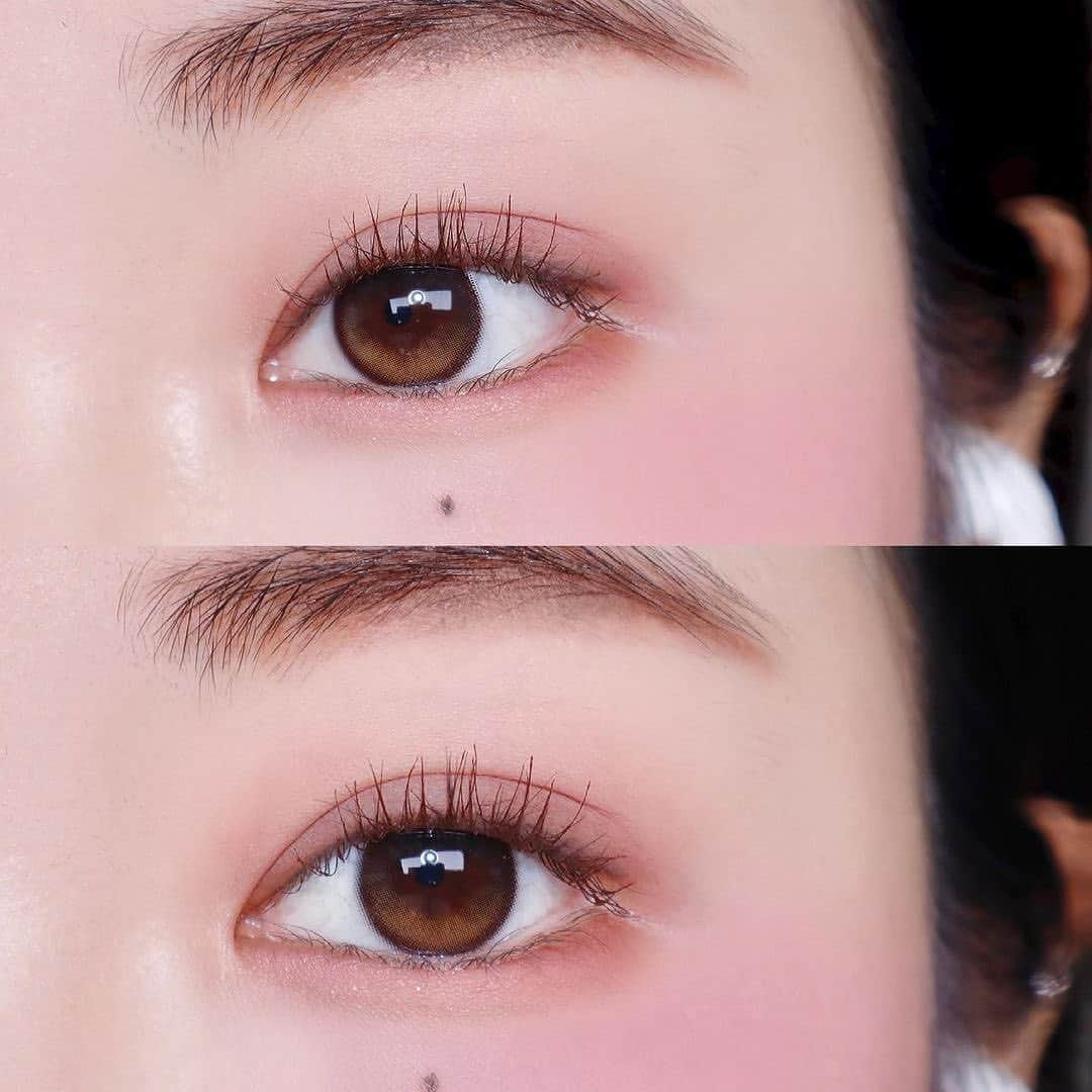 キム・エラン・クロエのインスタグラム：「Did you get yours already?! SECRETIVE KRISTIN IS SELLING FAST🔥🧯  Secretive Kristin lens info: 🌟Monthly lens 🌟Dia(all): 13.0 mm (14.2mm) 🌟Available in black & brown  #MoonlightLens #HapaKristin #SecretiveKristin」