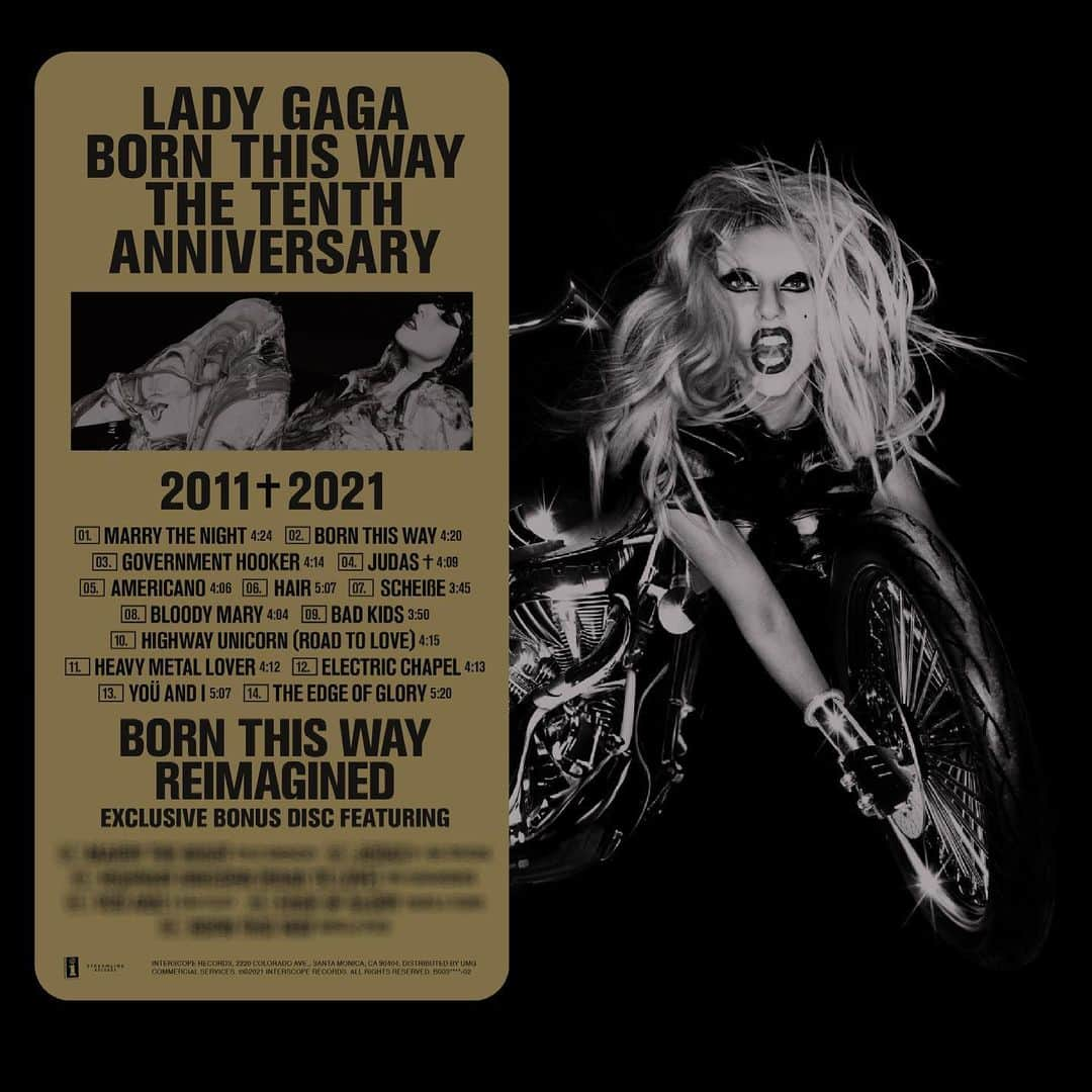 レディー・ガガさんのインスタグラム写真 - (レディー・ガガInstagram)「Introducing Born This Way The Tenth Anniversary, a special edition of the album in new packaging that will be available on June 18! In addition to the album’s 14 original songs, #TheTenthAnniversary edition will also include a second disc of reimagined versions of #BornThisWay songs by incredible artists who both represent and advocate for the LGBTQIA+ community. The first reimagined track, #Judas by the one and only @BigFreedia, is out now! 🌙✝🦄👥📐🌈」5月28日 13時01分 - ladygaga