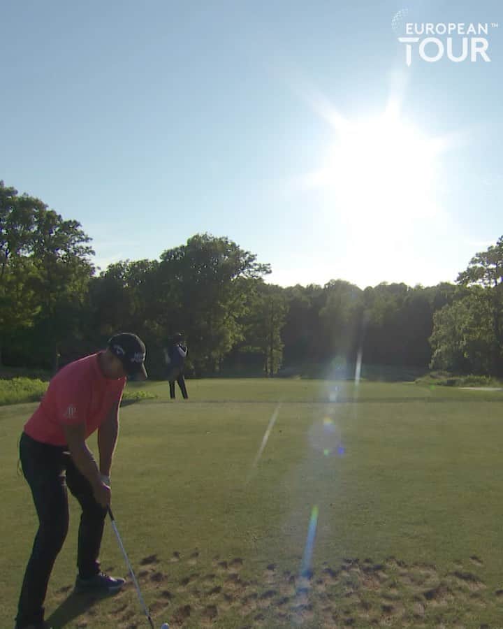 ヘンリク・ステンソンのインスタグラム：「Watch me take on @annikas59 at the 14 club challenge here at the @scandinavianmixed fasten your belts, this one was good fun!  Head over to @europeantour for the full video!  @letgolf」