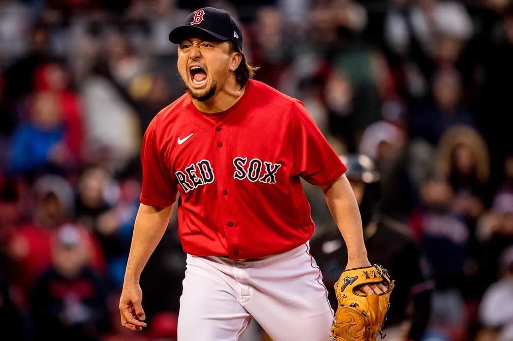 澤村拓一のインスタグラム：「🗣🗣 本拠地Fenway Parkでは、今日から観客動員の入場規制がなくなり多くの方がスタジアムに足を運び試合を観戦する事が可能になりました☺️  1日も早くコロナが終息しますように…🙏🌏🙏  Keep going!!⚾️💪🏽」