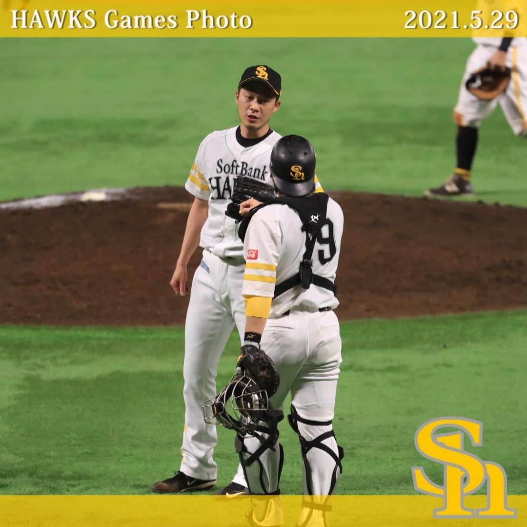 福岡ソフトバンクホークスさんのインスタグラム写真 - (福岡ソフトバンクホークスInstagram)「#hawksgamesphoto #2021年5月29日 #vs読売ジャイアンツ #福岡paypayドーム #softbankhawks #ホークス #鷹く！」5月30日 11時38分 - softbankhawks_official