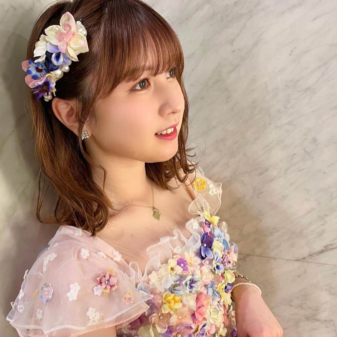 永野芹佳さんのインスタグラム写真 - (永野芹佳Instagram)「@JAM ありがとうございました💐✨  ライブ最高〜🥺✨🎀 お花の衣装も可愛すぎて、、♡ 楽しかったです！ #チーム8」5月30日 22時00分 - iroziro_serika