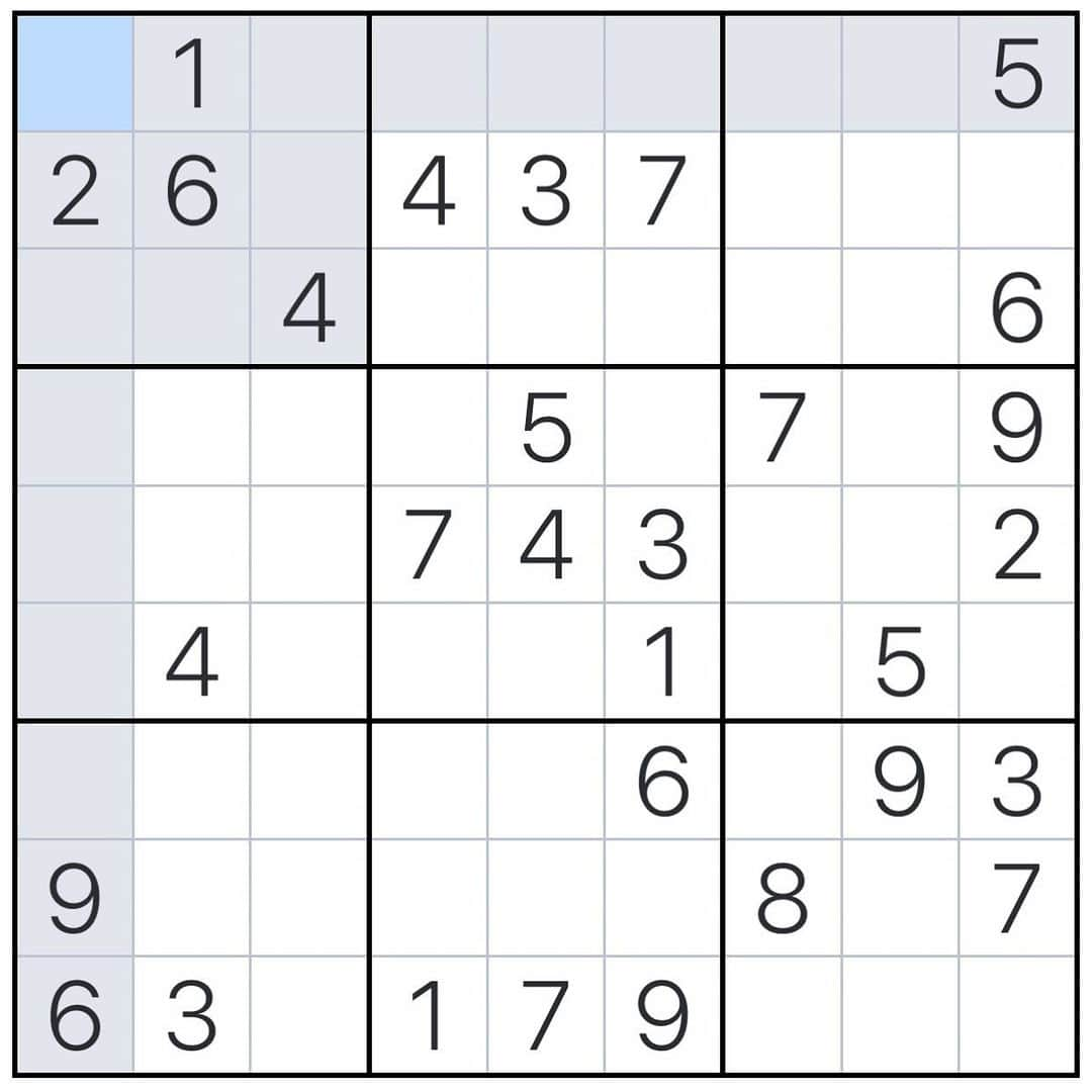 KABA.ちゃんさんのインスタグラム写真 - (KABA.ちゃんInstagram)「皆さん「数独」ってやったことあります？これ普通レベルの簡単なやつなんですけど、、、実はずっと好きで時間がある時にやってるんです〜意外でしょ？笑、海外へ行く時、機内誌に載ってるやつをやり始めたのがきっかけで、今はアプリでやってるのですが、、、なんか普通レベルまでは解けるのに、難しいレベルになるとなかなか解けなくて、、、汗、といっても普通のレベルでも10分切れなくて15〜20分もかかっちゃうので、もっと早く解きたいわけ〜得意な方います？なんかコツとかあったら教えて下さい〜m(_ _)m  #数独 #数独好きなの意外でしょ #笑 #早く解きたいけど早く解けない #汗 #コツあるのかなぁ  #得意な方教えて下さい #ぺこり」5月30日 22時13分 - kabachan_official