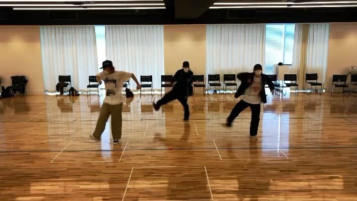 岩谷翔吾のインスタグラム：「山彰さん、たっくんと🕺🔥  パフォーマーとして更なる高みを目指して🙇‍♂️🔥  #THERAMPAGE#DANCE」