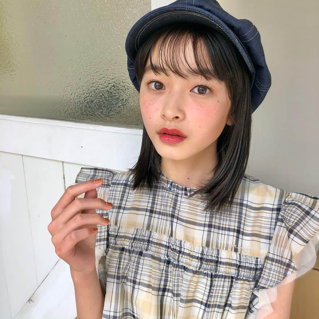 ニコ☆プチのインスタグラム：「🌟NEWS🌟 . メリイがインスタをはじめたよ🥳 フォロー&応えんよろしくね💕 ⏬ @merii_takiguchi_official  . #滝口芽里衣 #ニコプチ #プチモ」