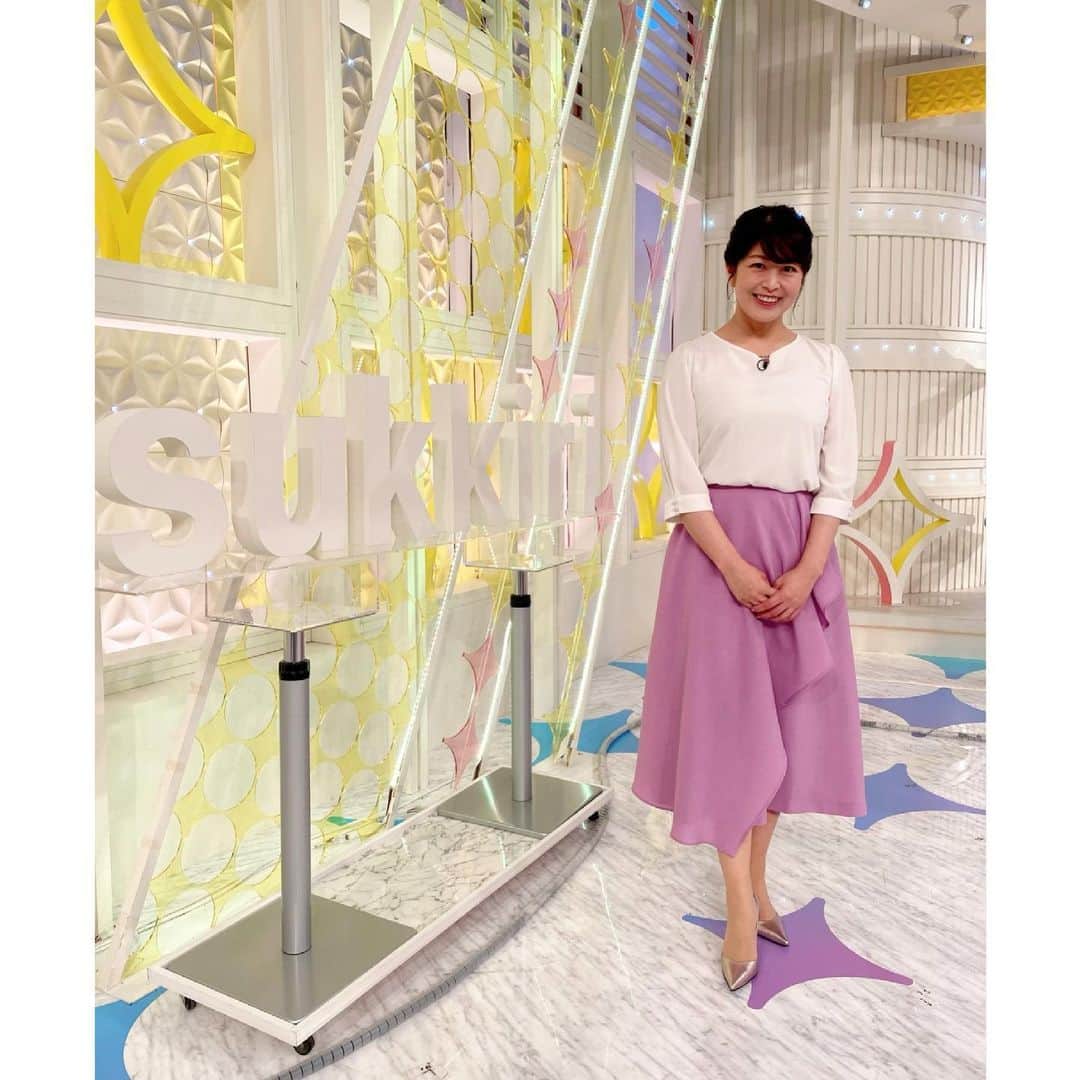 森麻季のインスタグラム：「今週も日テレ『スッキリ』のインフォマーシャルにお邪魔しています📺 9時半前後の放送です  #日テレ  #スッキリ  #インフォマーシャル」