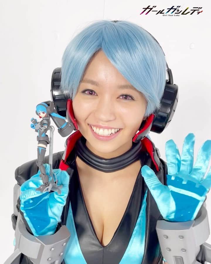 のインスタグラム：「＼💥 #ガールガンレディ 🔫／  本日9️⃣話放送‼️ MBS 1:09〜 TBS 1:28〜  放送までの #カウントダウンバトン🔫  アリスでした💙💙💙 #大原優乃  放送まであと4️⃣時間‼️  🌟8話はコチラから⏩https://tver.jp/corner/f0074769 🌟1〜8話は #TELASA で⏩ https://www.telasa.jp/series/11484  ▓█▓ 9話あらすじ ▓█▓  松子（石井杏奈）は、ガールガンレディだった…。過去の「ガールガンファイト」で優勝し、晴れてコマンダーから人間になれた松子だったが、新たな世界では、全く知らない記憶が作られていた。全てを告白した松子が、「最後の式典」の前に、生き残ったプレイヤー達にガールガンシステムを破壊できるという、プラモデル「ガールアーマー」を探そうと申し出る。小春らは、守山先生（和田雅成）が「ガールアーマー」を作ったM太郎だと疑い、星宮先生（朝比奈彩）にも協力を得て、聞き出そうとするが…？  MBS/TBSにて6月1日(火)深夜放送ガン‼️  #白石聖 #石井杏奈 #大原優乃 #伊藤萌々香 #出口夏希 #寺本莉緒 #石田桃香 #安藤咲桜 #井頭愛海 #鈴木ゆうか #染野有来 #大原梓 #神南里奈 #Hina #見上愛 #田辺桃子 #葵うたの #和田雅成 #朝比奈彩 #濱田岳 #ドラマイズム」
