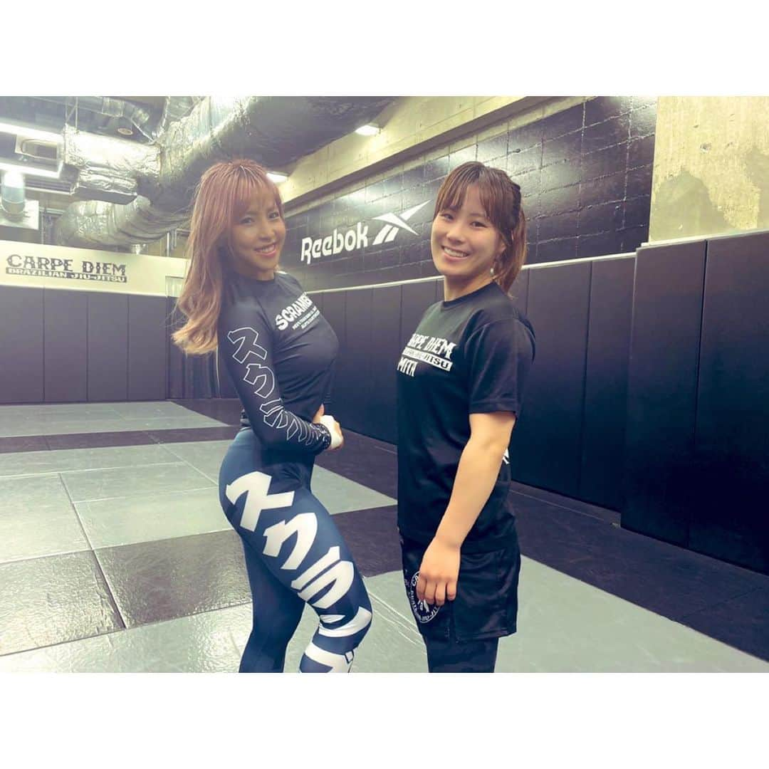 白川未奈さんのインスタグラム写真 - (白川未奈Instagram)「My special instructor💫 @harukicdbjj  ・ ・ #nogi #grappling #scramble #ノーギ #グラップリング #スクランブル #柔術 #bjj」6月1日 16時40分 - mina_shirakawa