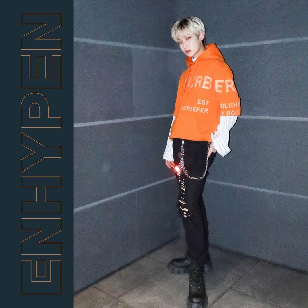 ENHYPENさんのインスタグラム写真 - (ENHYPENInstagram)「ENHY-FASHION #EN_FEVER @ [BORDER : CARNIVAL] Music Broadcasting 210520 ~ 210530 - THE SHOW - SHOW CHAMPION - M COUNTDOWN  - MusicBank  - Inkigayo  #ENHYPEN #ENHY_FASHION #SUNOO」6月1日 22時06分 - enhypen