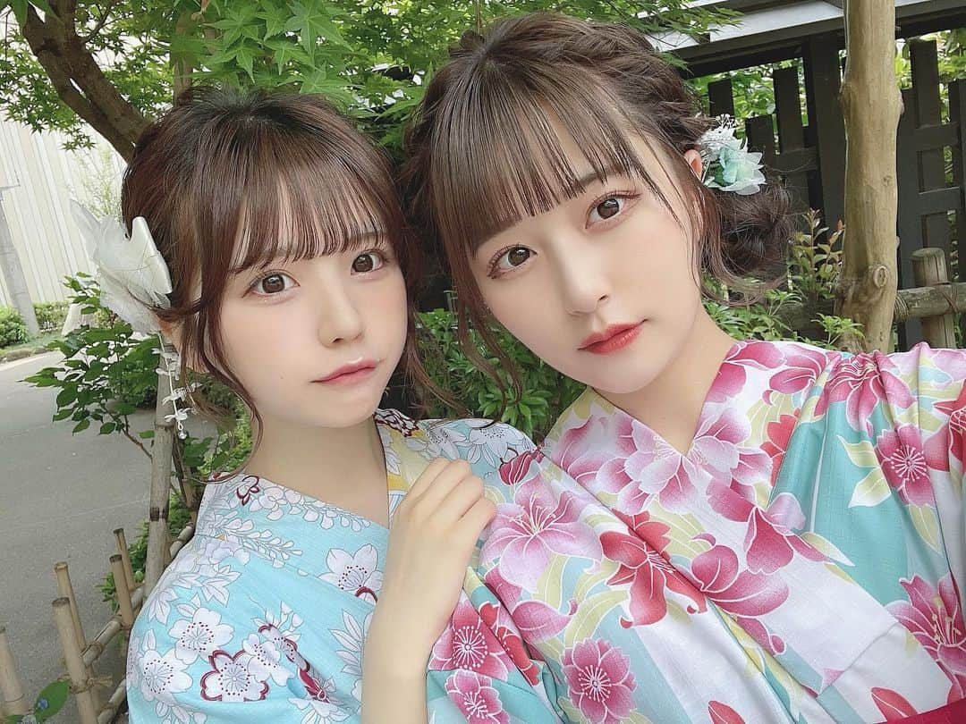 山本優菜さんのインスタグラム写真 - (山本優菜Instagram)「夏感じれた🌺🌴楽しかった〜 浅草のオシャレ浴衣みたいなのもいつか着てみたいな🥺  #浴衣 #浴衣女子 #浴衣ヘアアレンジ #浴衣デート #浅草 #浅草浴衣レンタル #浅草着物レンタル #着物ヘア #着物レンタル」6月1日 22時40分 - yamamoto__yuna