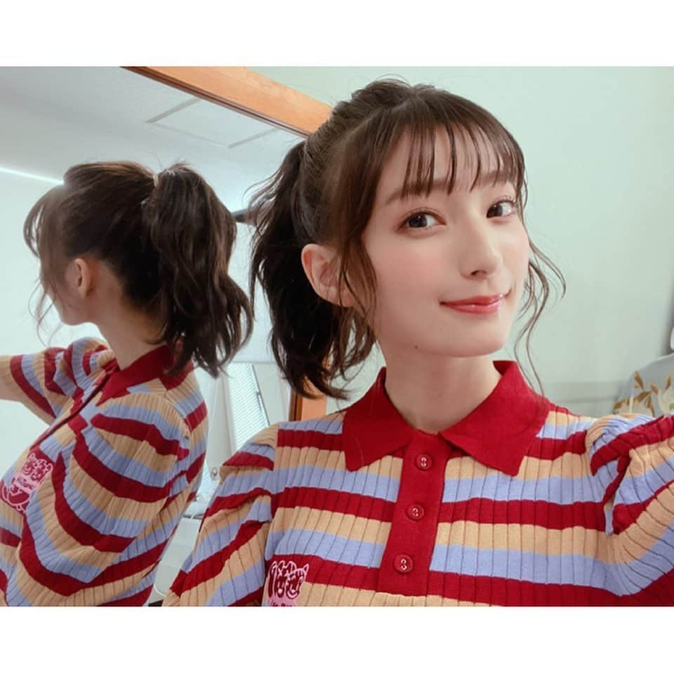 高野麻里佳さんのインスタグラム写真 - (高野麻里佳Instagram)「. . 今日は朝からゴー☆ジャス動画撮影でした〜♪ ポニーテールは夏に最適⸜( ॑꒳ ॑  )⸝⋆* . 私の脳内では 髪型でONE PIECEのベルメールさん 服装でゴルフ選手を彷彿とさせる 組み合わせでしたが 夏ならではの服や髪型が これからも増えていくかもと 楽しみが広がっています☺️ . . 今日も一日お疲れ様でした🌙♡ . .」6月1日 22時55分 - marika_kohno