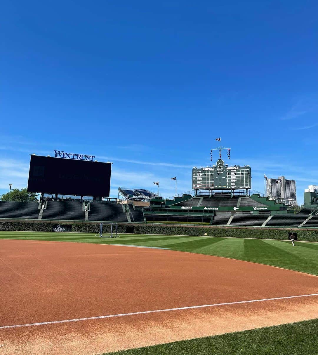 ダルビッシュ有のインスタグラム：「#Chicgo #wrigleyfield」