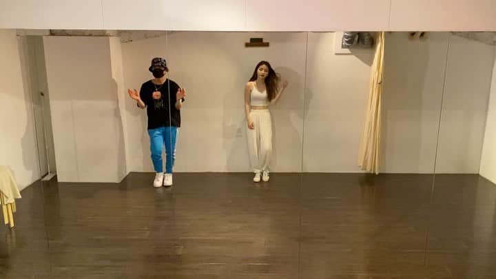 南りほのインスタグラム：「昨日のlesson🎥 個人的に大好きな歌。　#choreography @lime_bey ❤️‍🔥」