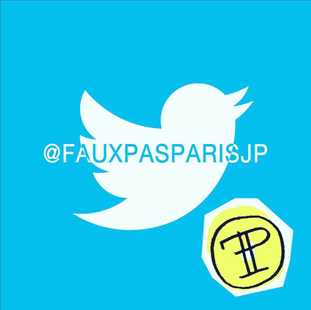 Faux Pas Paris Japanのインスタグラム