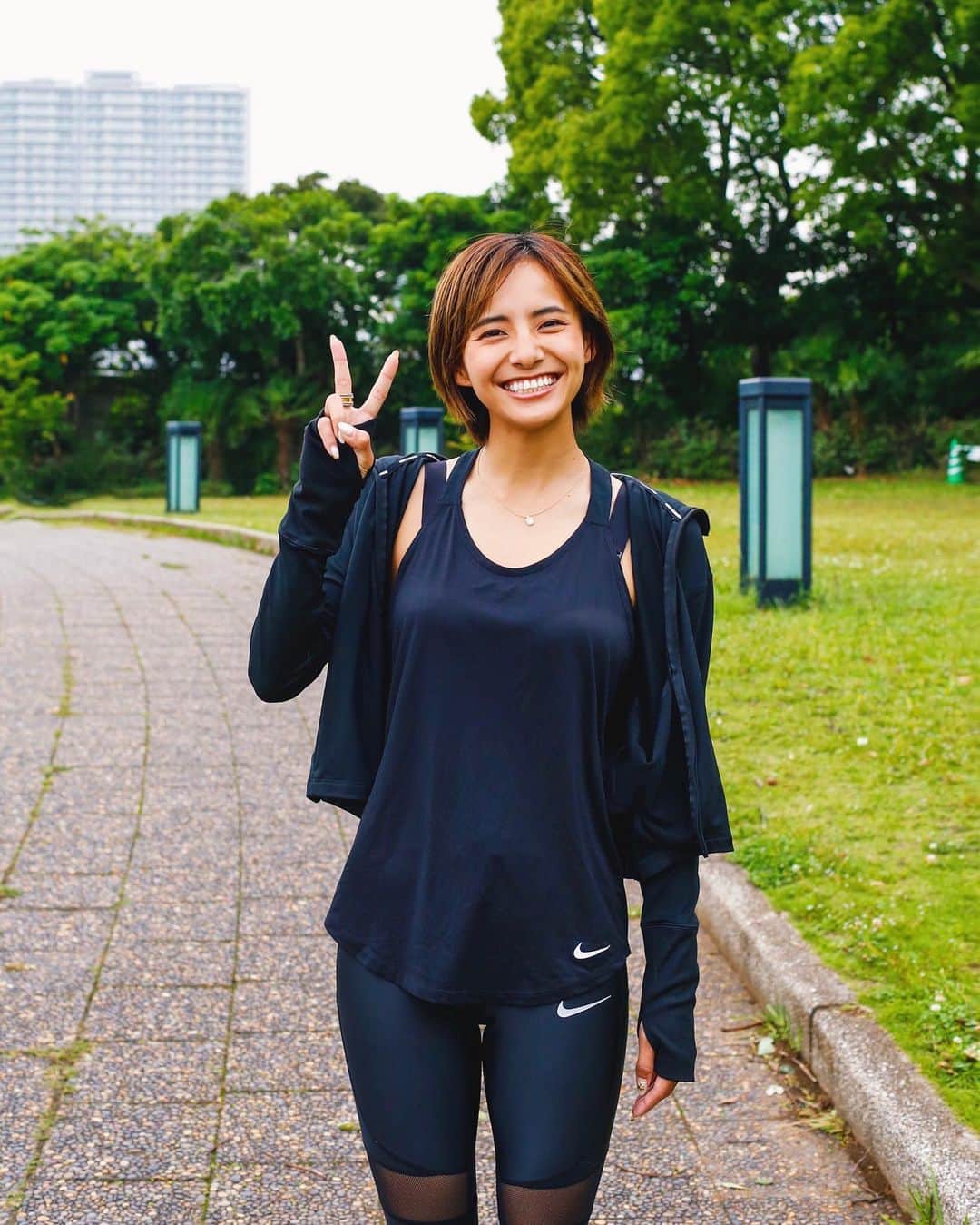 佐野千晃のインスタグラム：「みんな質問たくさんありがとうー！！﻿ ﻿ 今日YouTube撮ったから来週には投稿されるかな🤤﻿ ﻿ ちなみに！﻿ ﻿ 車は納車の時にYouTube撮るから答えてないからね！笑﻿ ﻿ まだ内緒！笑﻿ ﻿ #natural #healthy #good #gilrs #gilr #cool #cute #ooted #selfie #self #face #スポーツ女子 #スポーツ #YouTube #走る人 #走る女」