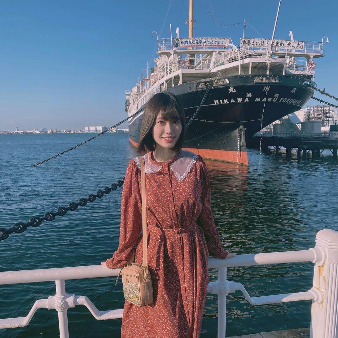 星名あゆみさんのインスタグラム写真 - (星名あゆみInstagram)「はい！敬礼🌊🚢」6月2日 20時07分 - hoshina_ayumi