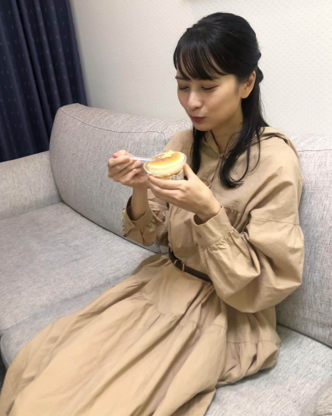 高見侑里さんのインスタグラム写真 - (高見侑里Instagram)「◡̈♥︎ 今日も一日お疲れ様でした✨ * ワンピース...#LiLiRena ベルト...#saisondepapillon」6月2日 23時36分 - yuri_takami_official