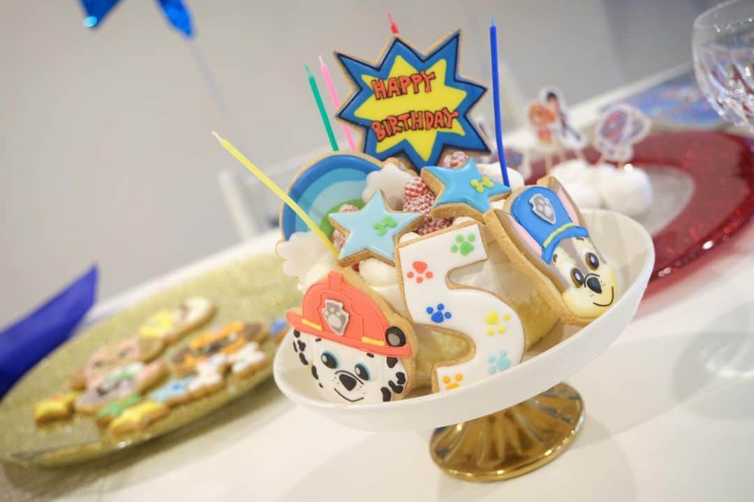 奥田順子さんのインスタグラム写真 - (奥田順子Instagram)「５歳🎂パウパトロールをリクエストされました‼︎ #パウパトロールケーキ#パウパトロール#５歳#5歳誕生日 #PAWPATROL#PAWPATROL cake」6月4日 21時42分 - okuda_junko