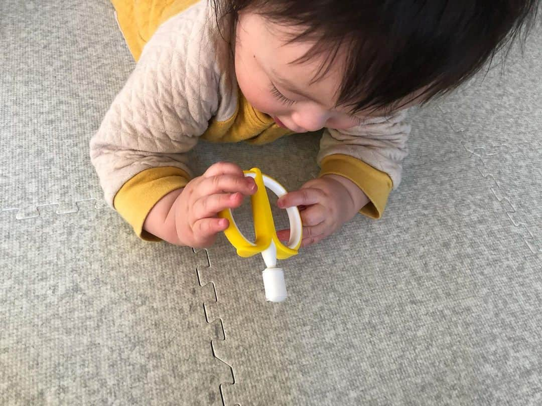 生田佳那さんのインスタグラム写真 - (生田佳那Instagram)「9ヶ月で下の歯が生えて👶 やっっとこの前上の歯も…  @official_edisonmama から出産祝いで頂いたバナナお気に入り🍌  1年経ってもまだまだ使えるものがたくさんで離乳食でも助けてもらってます今☺︎ スイカの歯固めもずーっと離さなかったあの頃🍉  #エジソンママ #edisonmama  #出産祝いギフト　 #男の子ママ #男の子ベビー #babyboy #1歳 #歯磨き #バナナ #スイカの歯固め #PR」6月4日 22時27分 - ikutakana