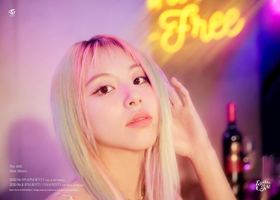 ☆TWICE☆チェヨン CHAEYOUNG Taste of Love 特典コースター