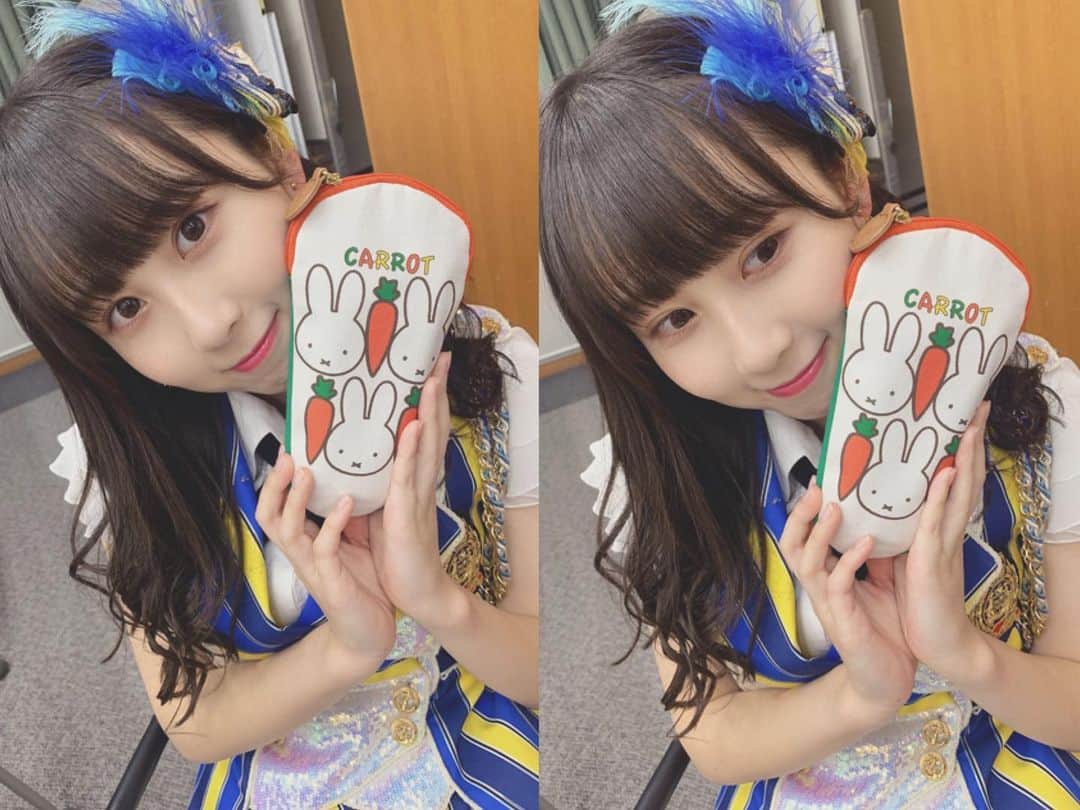 のインスタグラム：「☺︎﻿ ﻿ .﻿ ﻿ 盛れてる日がありましたっ‎‎‎ ૮ • ·̫ • ა﻿ ﻿ ﻿ #過去pic﻿ 💙💛﻿ ﻿」
